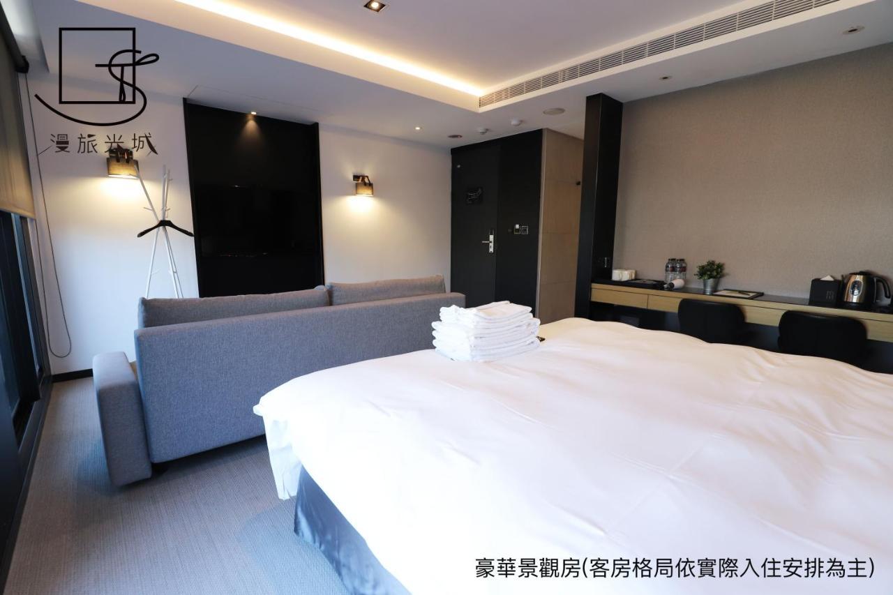 Slow Town Hotel-Glowing Taichung Eksteriør billede